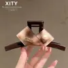 Diseño elegante y con estilo, pinza de garra grande de perla, moda coreana, pasador para recogido completo, accesorio para el cabello de pinza de tiburón