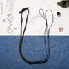 Caja de Regalo con Cuentas Budistas Zen de Lujo Ligero Caja de Embalaje China Guantes Wenwan Bolsa de Terciopelo Caja de Regalo Venta al por Mayor Caja de Doble Apertura