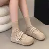 Zapatos Birkenstock Versátiles y Elegantes para Mujer, Nuevo Modelo Primavera 2024, Mocasines Cerrados sin Cordones, Calzado para Exteriores, Zapatos de Tacón Único que Aumentan la Altura para Mujer