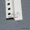 Relleno de Esquina Interior Forma de Doble Párpado para Techo de Pladur Tira Artesanal en Forma de Z Blanca de PVC de la Marca