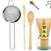 Set de Batidor de Matcha Set de Utensilios de Té Herramientas de Té Set de Té de Exportación Tazón de Matcha Accesorios para Ceremonia del Té Soporte de Bambú