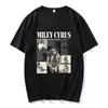 Camiseta de algodón Miley Cyrus Cómoda Alta Calidad t