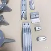Adequado para Motor de Popa Bloco de Zinco Anticorrosivo Bloco de Equilíbrio Dois Tempos Quatro Tempos Ângulo do Leme Ajustável Bloco de Ânodo Peça de Navegação