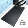 Tapete Antiderrapante para Bar de Chá com Leite Tapete para Bar de Café Tapete Retangular Drenante para Cozinha Porta-Copos de Vinho Ktv Porta-Copos de Borracha para Chá