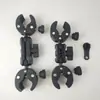 Cámara de Acción Montura para Bicicleta Motocicleta Soporte Antirrobo Giratorio Universal Disparo Pinza Fuerte Montura para Ciclismo