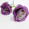 Flor de verão Novo dois garfos rosa da montanha de neve cabeça de flor fábrica atacado planta de simulação flor de simulação decoração de sala de estar flor falsa
