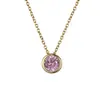 Collar Corto de Lujo Ligero Transfronterizo con Diamantes Simulados para Mujer, Versátil y que No se Desvanece, Cadena para Clavícula de Plata de Ley con Colgante de Aspecto de Alta Gama