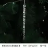 Fonte fornece uma variedade de tiras de gelo com materiais de decoração de árvore de Natal, fio, pingente de estalactite, picador de gelo multifacetado