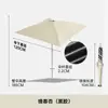 Sombrilla Cuadrada Pequeña Zunchi, Sombrilla Especial para Puestos, Sombrilla para el Sol de Exterior, Toldo Solar para Acampar, Portátil para Cochecito, Se Puede Personalizar