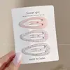 Pinzas para el pelo de estrella para niñas pequeñas, pinzas BB para flequillo lateral que no dañan el pelo, lindas pinzas para flequillo, accesorios para el pelo