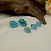 Cuentas colgantes de fresa de resina lindas estilo japonés materiales para abalorios DIY hechos a mano para collares, pulseras y accesorios