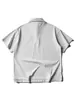 Camiseta tipo polo de manga corta Patchwork Retro Simple Estilo Japonés Nanxia Verano Versátil Casual Top de Camiseta Tendencia