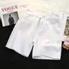 Verão de 2023 novo shorts jeans de corte reto masculino design solto senso de moda calças finas de cinco pontos calças masculinas uma geração de cabelo