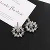 Pingente Rotativo de Floco de Neve em Liga Metálica com Cravação de Diamantes de Natal Pingente para Colar Pulseira Feito à Mão Joias Pequenos Acessórios