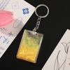 Novo óleo luminoso em areia movediça goo cartão tijolo com luz areia movediça mahjong goo placa DIY adesivo chaveiro fábrica outlet