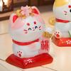 Novo gato artesanal acho que o dinheiro quer grossa boneca fofa mini personalidade pequenos enfeites console central decorações do carro