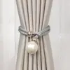 Directo de fábrica hebilla creativa para cortina de noche de perlas cuerda instalación simple sin herramientas accesorios para cortinas correas para cortinas