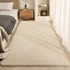 Tapete de Cabeceira Imitação Caxemira, Tapete de Chão para Quarto, Novo Tapete de Área Grande Cobertura Total Lavável Luxo Leve High-End para Sala de Estar