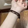 Pulseira de Brocado Estilo Ins para Aterrissagem de Peixe para Mulheres, Luxo Acessível Elegante, Pulseira Super Fada para Melhor Amiga, Estilo Princesa Presente de Vestibular para Namorada