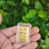 Adesivo de Celular Dourado com Folha de Ouro Puro 999, Adesivo para Ficar Rico, Riqueza Chegando Diariamente, Adesivo de Traseira de Celular do Deus da Riqueza, Presente de Aniversário