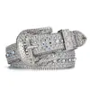 Cinto de Strass para Homens, Popular Estilo Y2K Transfronteiriço, Decoração de Cinto para Mulheres, Moda Europeia e Americana, Cinto de Jeans Personalizado Cravejado de Diamantes