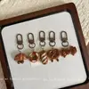 Llavero Colgante de Pan Alcalino Simulado Juguete de Comida de Resina Croissant Bagel Pan Francés Adorno Accesorio de Regalo