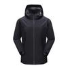 Chaqueta de Montañismo Impermeable Fina con Costuras Selladas para Exteriores, Estándar Nacional para Hombres y Mujeres, Abrigo de Viaje con Capucha de Alta Calidad