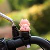 Molino de viento lindo explosivo decoración de bicicleta coche eléctrico motocicleta adornos para coche nuevo animales de dibujos animados celebridad de internet