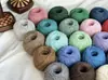 Fio de Algodão Redondo Oco de 2mm Bolsa de Crochê Fio de Algodão e Linho Rígido e Durável Tricô Feito à Mão DIY Chapéu Fio de Espessura Média
