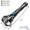 Linterna explosiva de cuatro núcleos luz fuerte se puede cargar 100,000 lúmenes luz fuerte fuerzas especiales exterior multifuncional led largo alcance