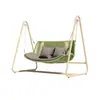 Silla Mecedora de Patio de Villa, Hamaca de Jardín para Exteriores, Balcón al Aire Libre, Mecedora Doble para el Hogar, Columpio de Exterior de Alta Gama