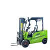 Empilhadeira de nova energia, empilhadeira de quatro rodas para operador embarcado, empilhadeira de nova energia para logística de oficina e armazenagem, veículo de transporte de nova energia