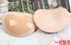 Almofada Auto-adesiva para Peito Triângulo Natação Fonte Termal Roupa de Banho Roupa Íntima Espessada Silicone Esponja Tapete Bikini Inserção Invisível