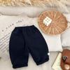 Traje de Primavera y Otoño para Bebé Niño, Sudadera de Moda para Bebé de Dos Piezas Falsas, Pantalones Rectos Versátiles Casuales para Niños Guapos Estilo Coreano