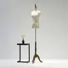 Mannequins de Vitrine para Loja de Roupas, Meio Corpo Feminino para Vestido de Noiva, Suporte de Exibição, Mannequim Feminino de Corpo Inteiro, Prateleira