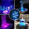 Luz de buceo LED con control remoto transfronteriza nueva RGB colorida para fuente piscina acuario pecera luz subacuática inalámbrica