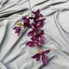3 orquídea vento e chuva artificial flor decoração casa sala de estar decoração flor falsa casamento auditório arranjo de flores paisagem flor de seda