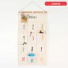 Bolsa de Almacenamiento para Dormitorio Lista para Usar Bolsa Colgante Tela de Algodón y Lino Bolsa de Almacenamiento Bolsa Colgante de Pared para Puerta Dropshipping