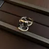 Conjunto de Anel e Colar com Pingente de Gota d'Água em Strass Europeu e Americano Moda para o Dia a Dia Versátil Acessórios de Colar Senso de Design Joias de Nicho para Mulheres