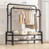 Tendedero de Ropa de Piso Vertical para Dormitorio Hogar Perchero Colgador Balcón Simple Engrosado Barra de Secado Tendedero
