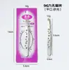 Pinzas para cejas de acero inoxidable Meidian pinzas para cejas tijeras de belleza tijeras mariposa herramientas de belleza profesionales tijeras de maquillaje