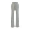 Primavera Y1995-25 Novo Estilo Europeu e Americano Cordão Cintura Alta Solto Design de Calça de Mergulho Calça Micro Casual