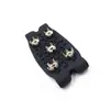 Crampones de Hielo Personalizados para Exteriores de 10 Dientes Cubrezapatos Antideslizantes Garras de Acero de Silicona Antideslizante para Nieve Picos para Zapatos Montañismo de Invierno Agarre para Hielo Venta Directa
