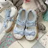 Sapatos Pequenos de Couro Lolita para Mulheres 2025 Primavera e Outono Novos Fofos Boca Rasa Estilo Japonês Jk Sapatos de Salto Único Lolita Sapatos Boneca Bico Grande
