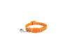 Coleira Pet Bebe Pet 1.0 Refletiva Estampa de Pata Gato Fivela de Segurança Gato Corrente Fivela Coleira de Segurança Refletiva