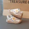Sapatos para bebês e crianças pequenas para meninas, estilo primavera e outono, sapatos macios com sola antiderrapante para bebês, sapatos funcionais de malha respirável para meninos para crianças pequenas