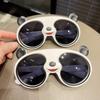 Gafas de Sol Polarizadas para Niños Niña Linda Súper Linda Panda Rojo Gafas de Silicona Gafas de Sol Anti-UV