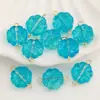 Cuentas Dispersas de Hielo Transparente Estilo Antiguo, Cuentas de Vidrio con Flor en Degradado, Materiales para Cuentas de Pulseras DIY, Accesorios Hechos a Mano para Pendientes