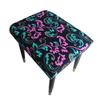 Funda Elástica Transfronteriza para Taburete Hogar Taburete Cuadrado Pequeño Cubierta Protectora Antipolvo Tocador Funda para Taburete Estampada Fabricante Venta al por Mayor