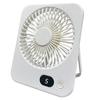 Novo Ventilador de Mesa Ultra Fino F10 Bateria de Longa Duração Transfronteiriço Potência de Vento Grande Silencioso Dobrável Display Digital Ventilador de Mesa